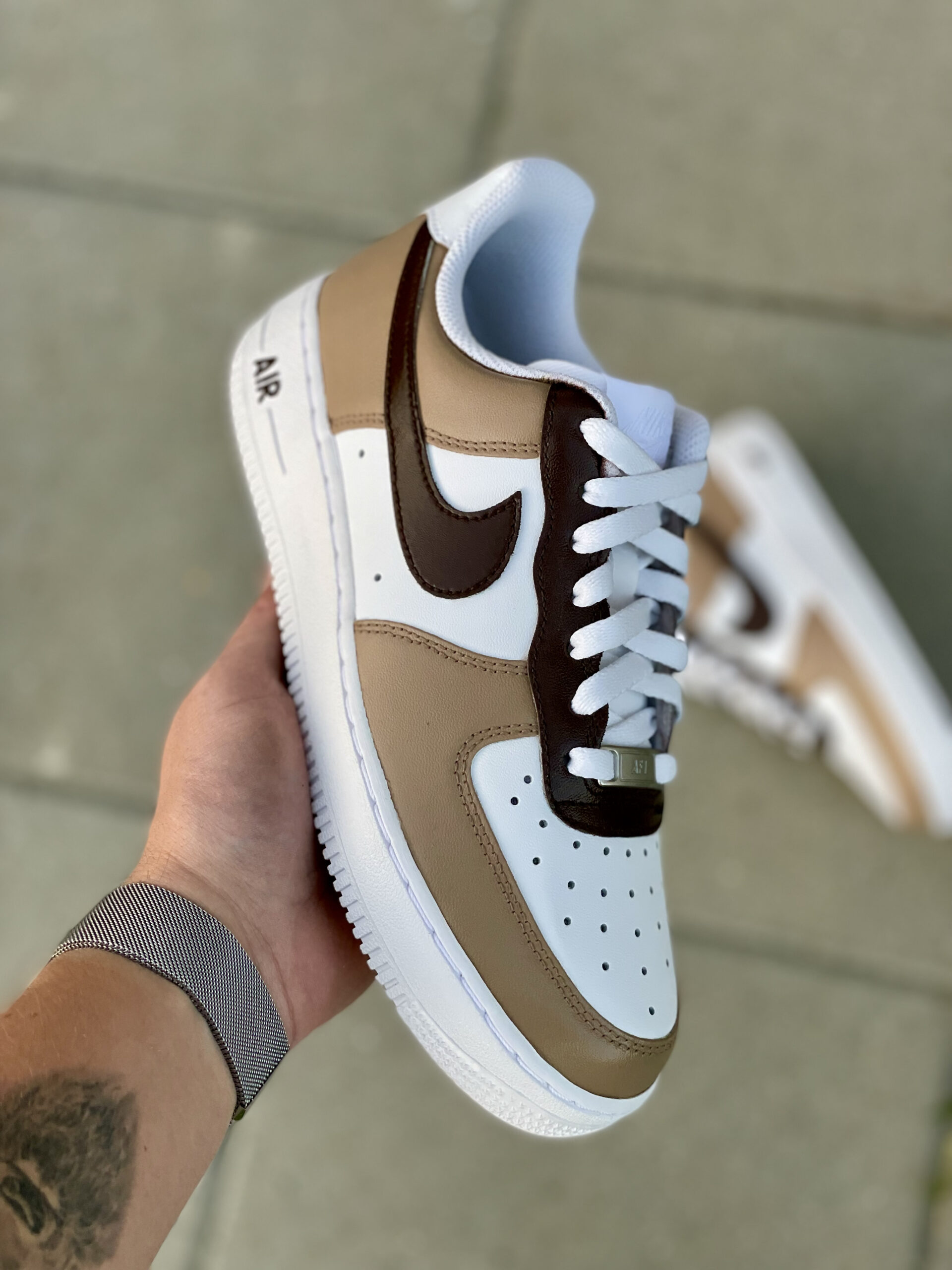 Air force 1 ”BEIGE 2.0” – kaanbjergcustoms