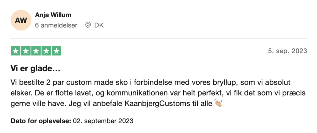 Trustpilot anmeldese